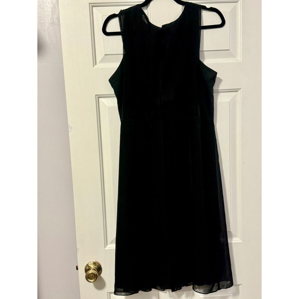 Ann Taylor Elegant Black Sleeveless Cocktail Dress Size 10‎ Evening Formal Wear